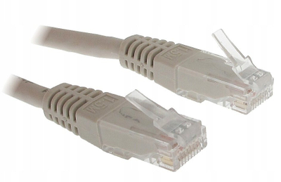 Kabllo interneti UTP RJ45 Cat6, 1.5m, gri