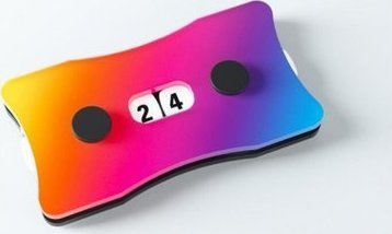 Numërues jete Gamegenic GGS60069ML, mekanizëm me dy rrotulla, dizajn gradient ngjyrash