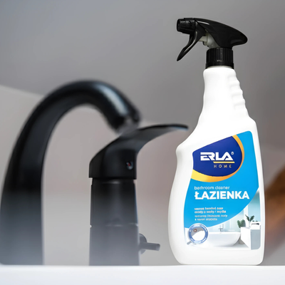 ERLA HOME PËR BANJË 750 ml Eliminon mbetjet e sapunit, ujit dhe gurzave