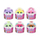 Lodër pelushi Sweetie Scented Plush, 9cm, aromë afatgjatë, shumëngjyrëshe