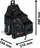 Çantë veglash Bosch 1600A02H5C Pro, brez ergonomik, xhepa të lëvizshëm, blu