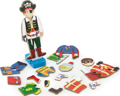 Puzzle edukative druri Viga, 3+, 36 elemente