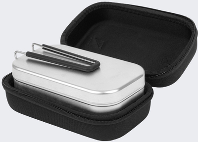Këse për enë gatimi Trangia Eva Mess Tin Small 619200, e vogël, e zezë