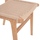 Karrige IGNACIO, dru rubberwood, litar i thurur, 50×60×87 cm (HM9330.01)