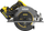 Кружна безжична пила Stanley FATMAX V20, 18V, сечиво 190mm, жолта