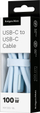 Kabllo USB Type C Kruger&Matz KM1269, 100W, 1 m, silikon, blu