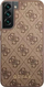 Kuti telefoni Guess GUHCS23SG4GFBR për Samsung Galaxy S23, hard case, 4G Metal Gold Logo, kafe