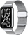 Rrip dore Xiaomi Milanese Quick Release për Smart Band 8 Pro, magnetik, argjendtë