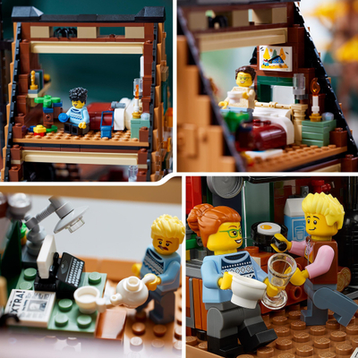 Lodër LEGO Ideas A Frame Cabin 21338, set koleksion për të rritur, shumëngjyrëshe