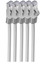Сет мрежни кабли Shiverpeaks BS75515-SET5, Cat.7 S/FTP, 5 m, сива