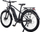 Biçikletë elektrike Beaster BS120B, motor 250W, bateri 13Ah, rrota 27.5", e zezë