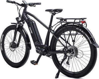 Biçikletë elektrike Beaster BS120B, motor 250W, bateri 13Ah, rrota 27.5", e zezë