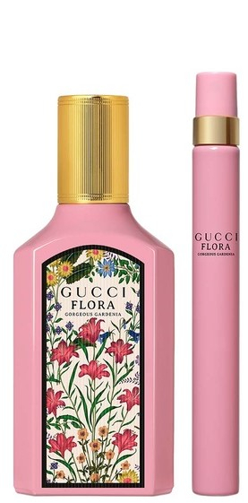 Set Gucci Flora Gorgeous Gardenia Eau De Parfum 50 ml + Eau De Parfum 10 ml