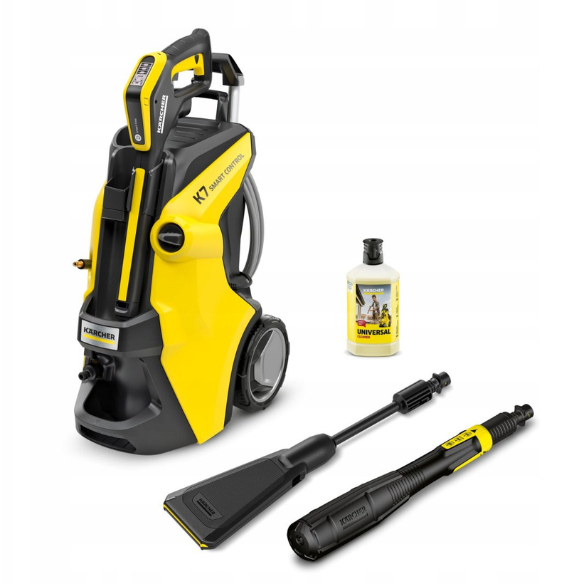 Lavastërhiqe me presion Kärcher K 7 Power Control Flex eco Booster, 180 bar, 2900 W, e verdhë