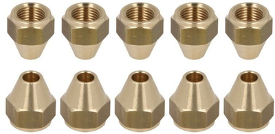 Gyp lidhës TDM BRASS 14964398, për LPG, 1/2", i nikluar