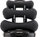 Set hantellash Zipro Neoprene, 12 kg, me qëndrim, ngjyrë e zezë