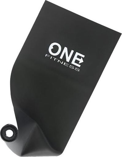 Отпорна лента за вежбање One Fitness Flex, црна боја , 1 парче