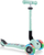 Trotinet për kalamoj Globber Foldable Scooter, 3 rrota, rrota me drita LED, mint