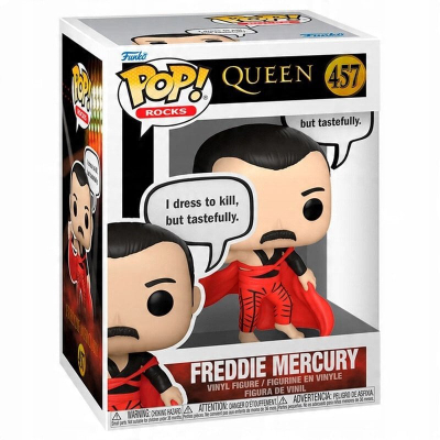 Figurine Funko POP Freddie Mercury Queen Sayings, vinyl, 11.4cm, shumëngjyrëshe