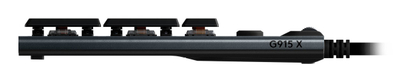 Гејминг тастатура Logitech G915 X, механичка, RGB, црна