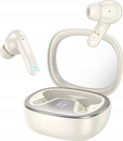 Kufje wireless Hoco Shadow EQ6, Bluetooth 5.3, TWS stereo, të bardha
