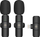 Mikrofon lavalier wireless Puluz PU3150B, lidhje Lightning, me anulim zhurme, i zi