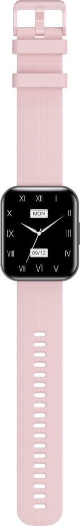 Smartwatch Bemi SmartWatch Exo, ekran 1.91" TFT, IP67, i zi me rrip rozë