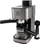 Makina espresso First Austria FA-5475-2, me portafilter, ibrik xhami, inox argjendtë