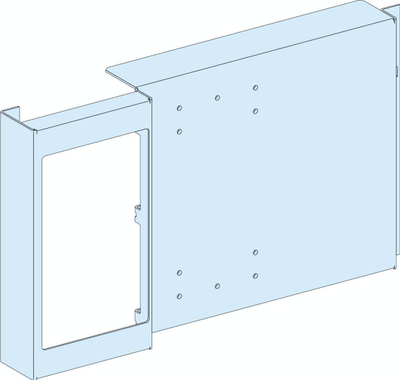 Pllakë montimi Schneider Prisma Plus G LVS03073 për NSX IN630, 300 x 600 mm, metal