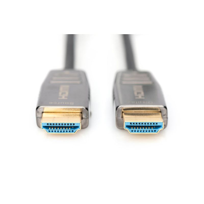 Kabllo HDMI Digitus AK-330126-300-S, 30m, 8K, e zezë