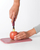 Heqës bërthame molle Brabantia Tasty+, çelik inox, dorezë burgundy