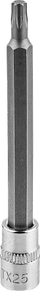 Bit Torx Neo TX25, 1/4", 87mm, i gjatë