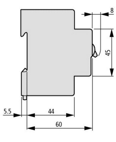 Ndërprerës Eaton FAZ-D25/3 3P D, 25 A, 15 kA