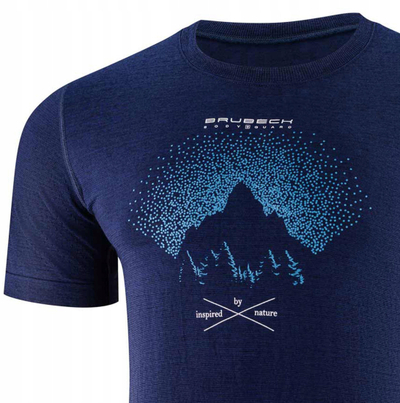 Bluzë termoaktive Brubeck Outdoor Wool Pro, tharje e shpejtë, lesh merino, për meshkuj