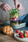 Set fermentimi Weck Starter, kavanoz 1590 ml, kapak mbyllës hermetik, xham transparent