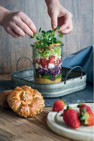 Set fermentimi Weck Starter, kavanoz 1590 ml, kapak mbyllës hermetik, xham transparent