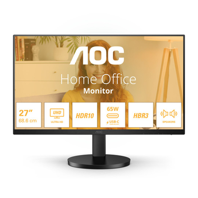 Monitor AOC U27B3CF, 27\", 4K UHD, 60Hz, i zi