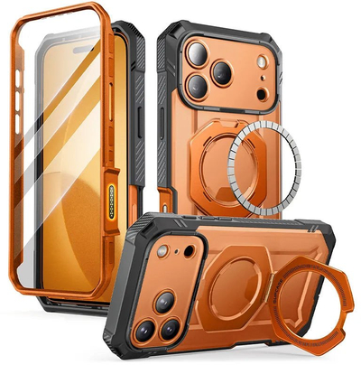 Këllëf telefoni I Blason GA843439159761 për iPhone 17 Pro, me mbajtëse, transparent