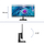 Монитор Philips 346E2LAE, 34", UWQHD 3440x1440, 100Hz, црн