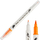 Stilolaps brush Pentel Sign Pen Twin Tip SESW30C, dy maja, ngjyrë okër