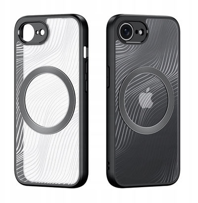 Заштитен капак DUX DUCIS, MagSafe, за iPhone 16 Pro Max 16 Plus 16e SE 2025, проѕирен