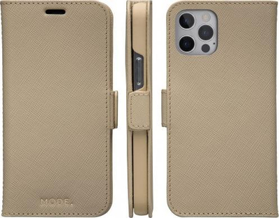 Këllëf telefoni dbramante Milano për iPhone 12 / 12 Pro 6.1", ngjyra Sahara Sand
