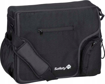 Торба за пелени Safety 1st Mod'Bag, со практични прегради, со термоизолиран џеб, црна