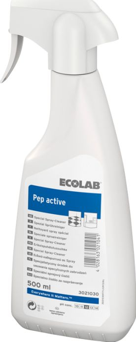 Sprej pastrimi Pep Active, 500ml, për shenja stilolapsi dhe yndyre