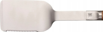 Shpatullë për skarë Fiskars Grill Chef 1066425, 35 cm, plastikë dhe silikon, e bardhë me portokalli