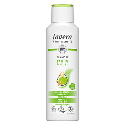 Shampo flokësh Lavera Family, 250 ml