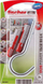Set tiple universale Fischer DUOPOWER 10x50mm me grep të madh rrumbullak, 2 copë