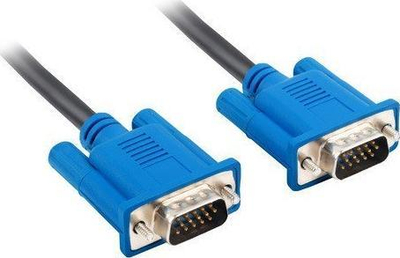 Kabllo VGA Lanberg D-Sub në D-Sub, 5m, e zezë