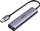HUB USB Ugreen USB 3.0, 4 porta, me USB C Power Port, gri
