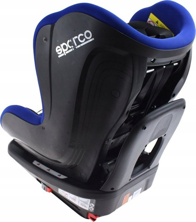 Седиште за автомобил Sparco SK500i, reboarder, до 18kg, црно сино